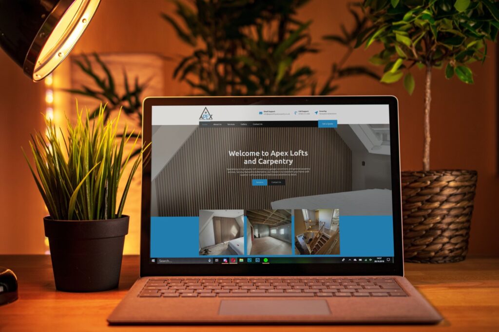 Hire agency in Hampshire for website design