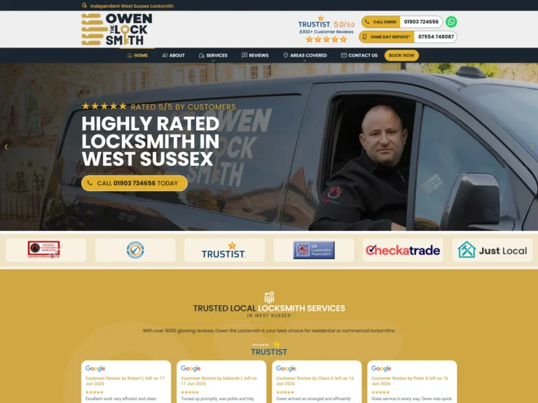Hampshire website designer for carers