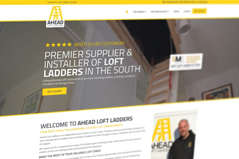 Local web agency to rebuild website in Lyndhurst